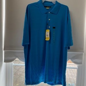 COPY - Greg Norman Dri Fit button up Polo for Men. Size XL.  Blue in color🆕